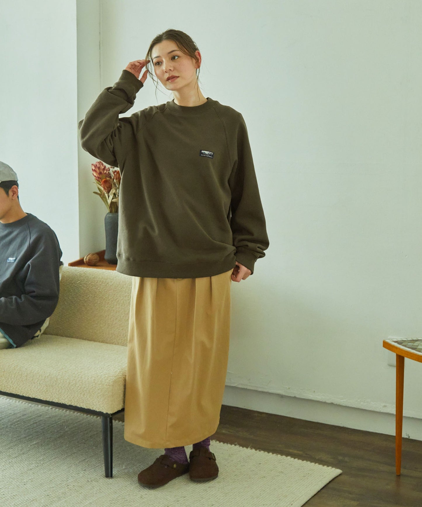 THE CRAFT CREW PRODUCTS 厚磅機能美國棉寬版大學T