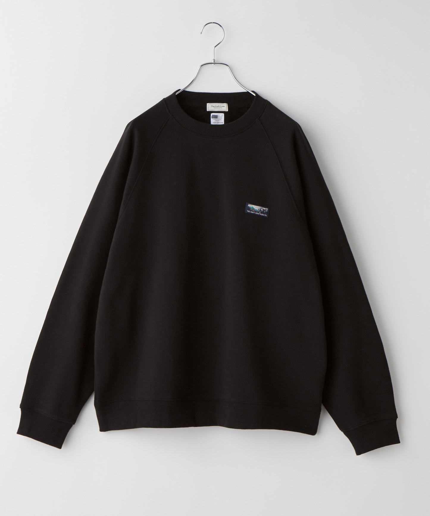 THE CRAFT CREW PRODUCTS 厚磅機能美國棉寬版大學T
