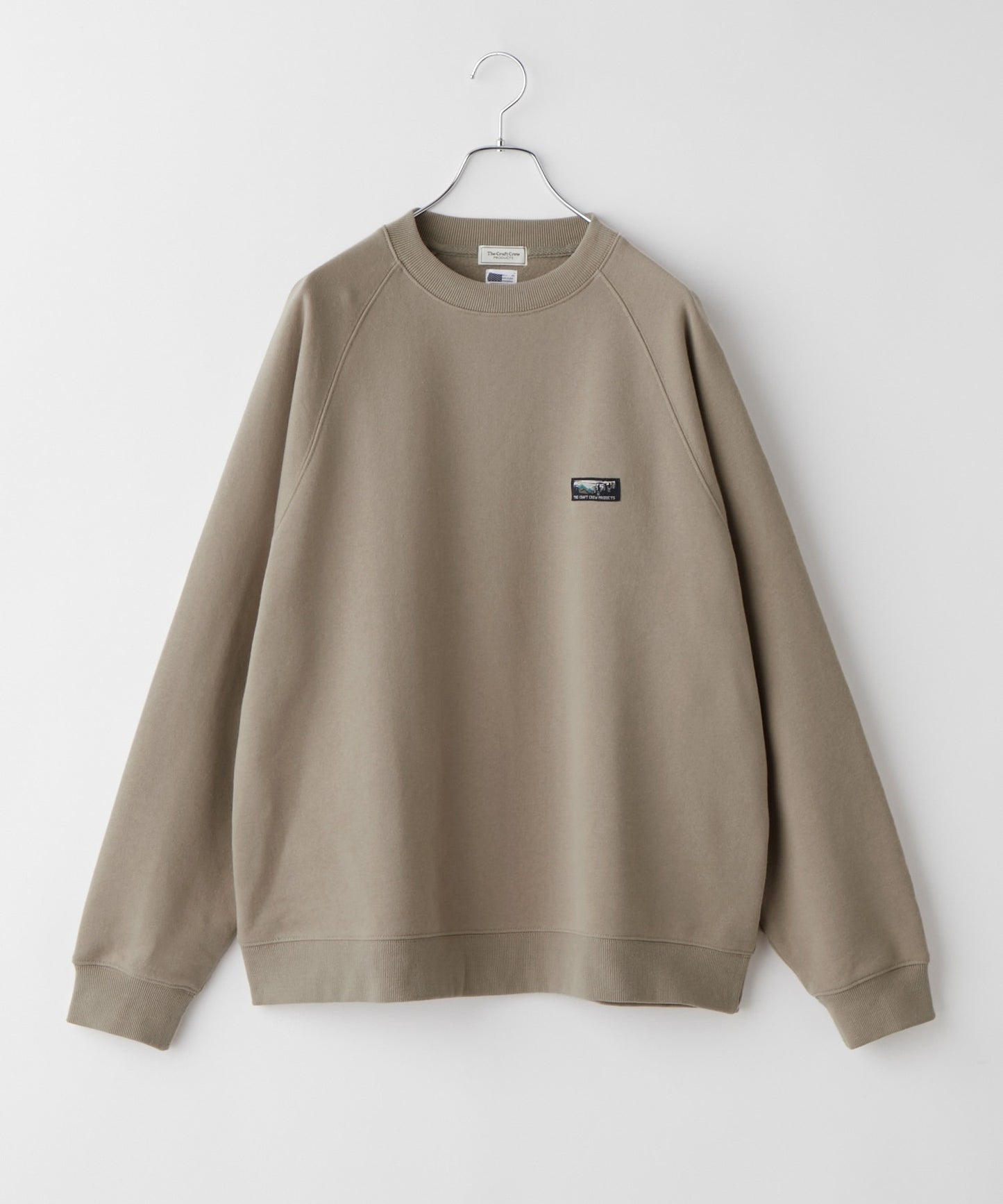 THE CRAFT CREW PRODUCTS 厚磅機能美國棉寬版大學T