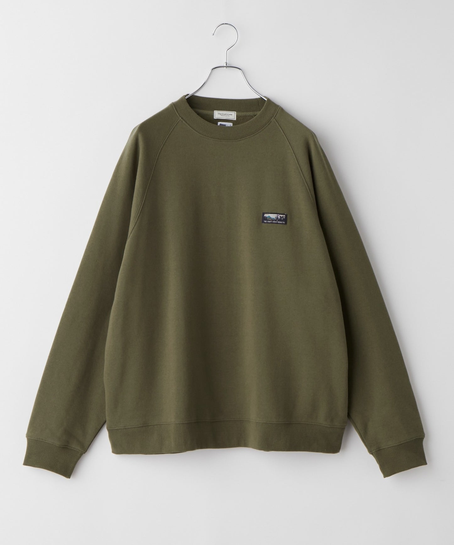 THE CRAFT CREW PRODUCTS 厚磅機能美國棉寬版大學T