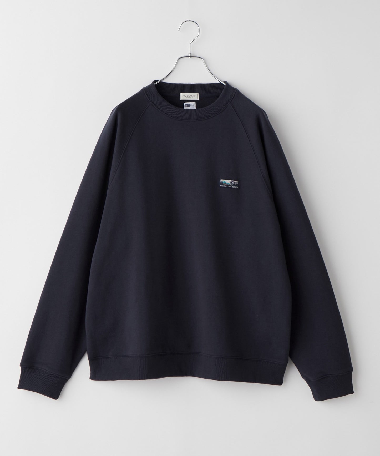 THE CRAFT CREW PRODUCTS 厚磅機能美國棉寬版大學T