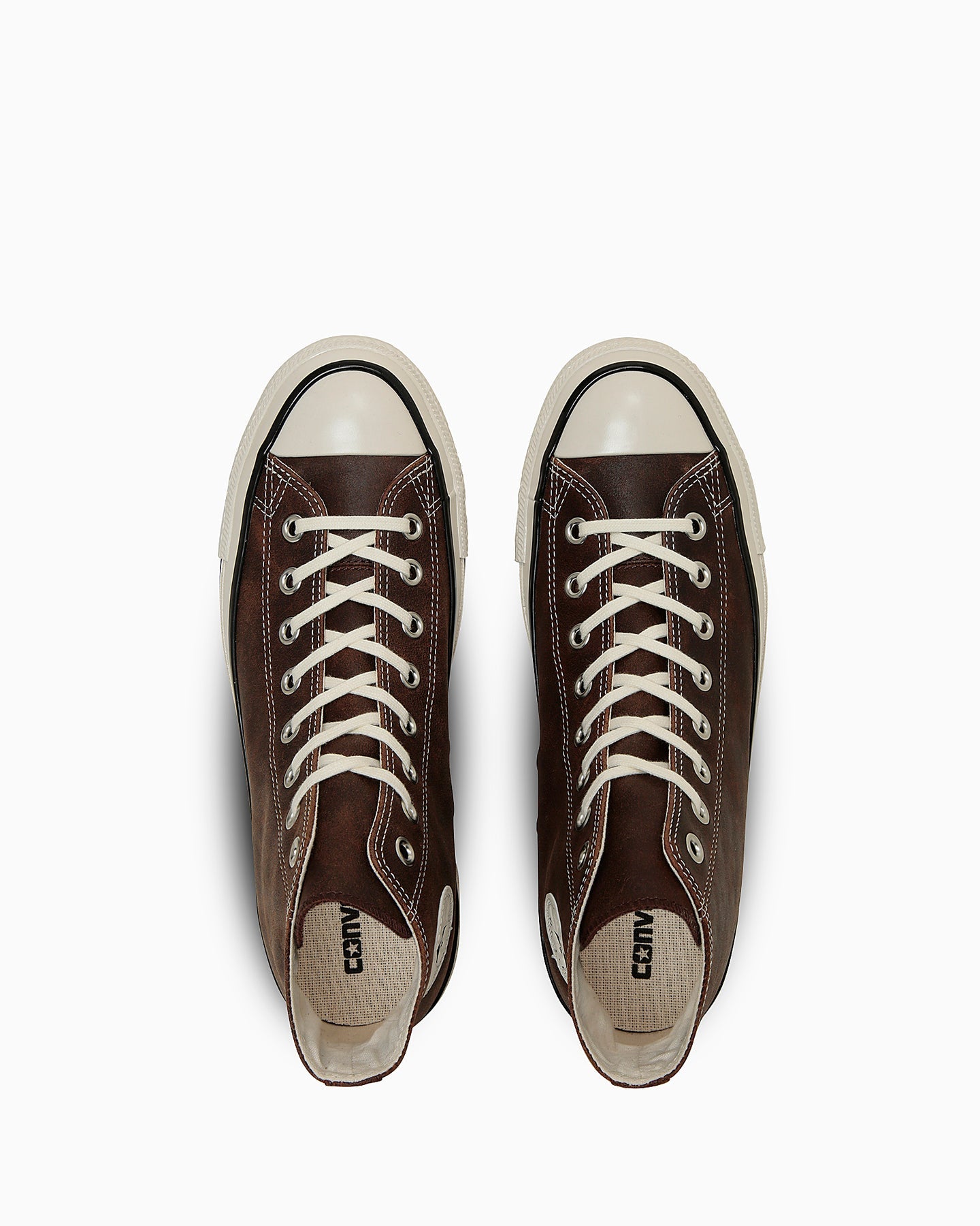 日本限定 CONVERSE ALL STAR AGED WAXED LEATHER HI 復古高筒休閒鞋