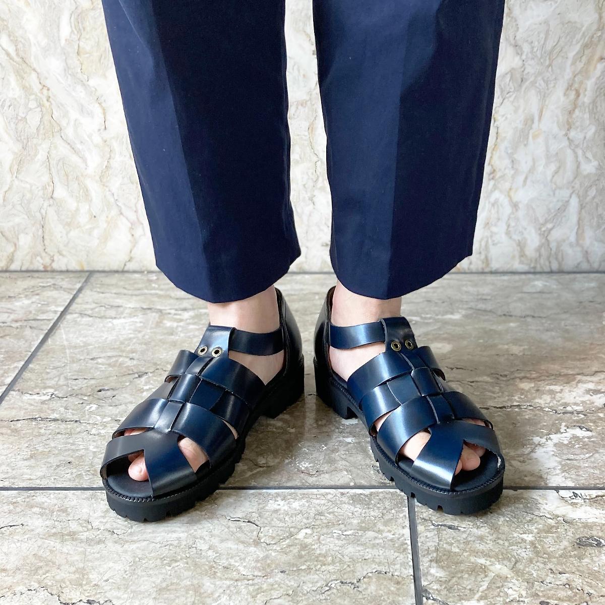 日本製HARUTA 廓爾喀涼鞋 #60XL