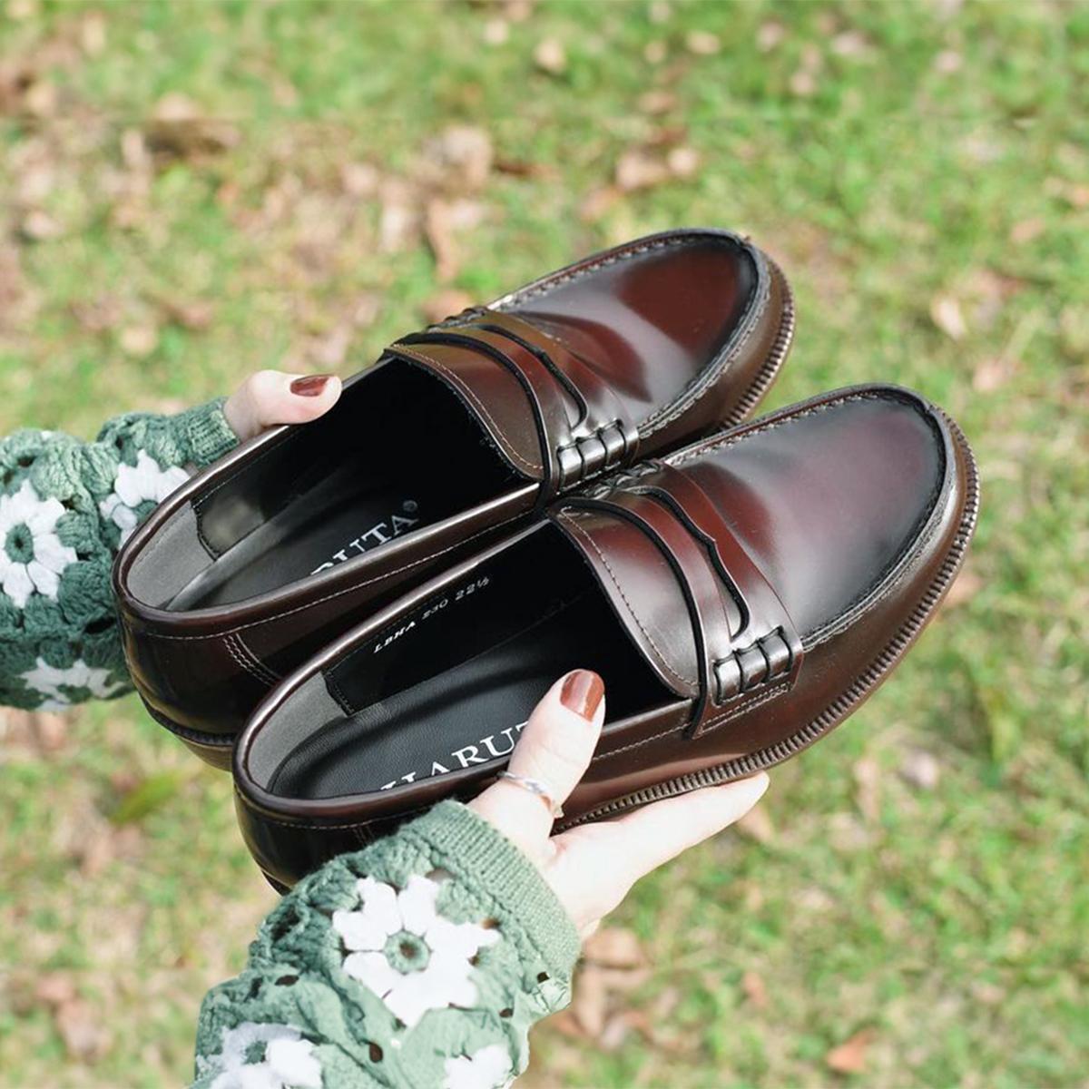 日本製HARUTA 休閒樂福鞋 #230