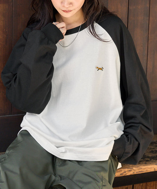 PENNEYS THE FOX Logo 狐狸刺繡簡約長袖上衣