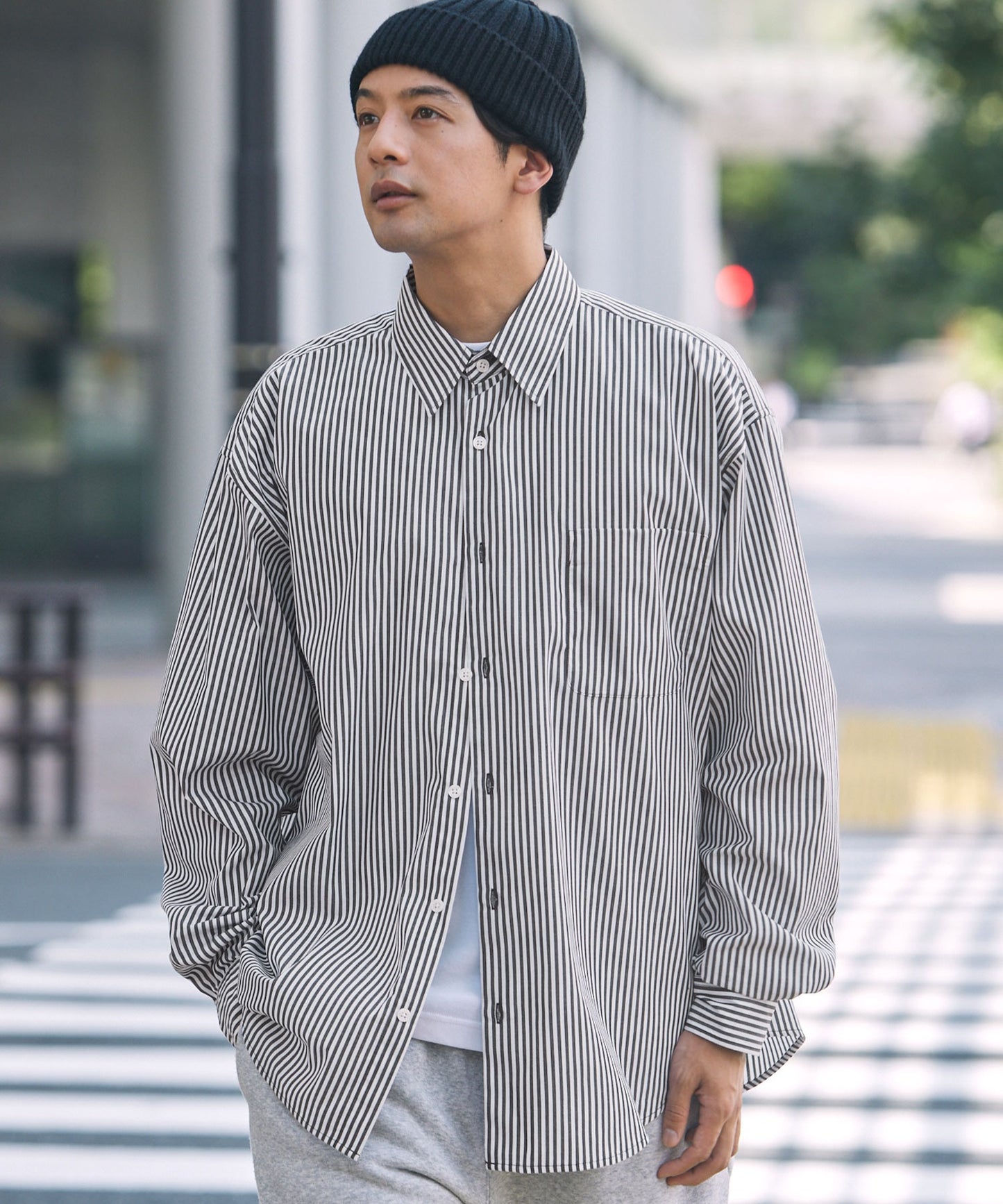 THE CRAFT CREW PRODUCTS 機能面料寬版長袖襯衫