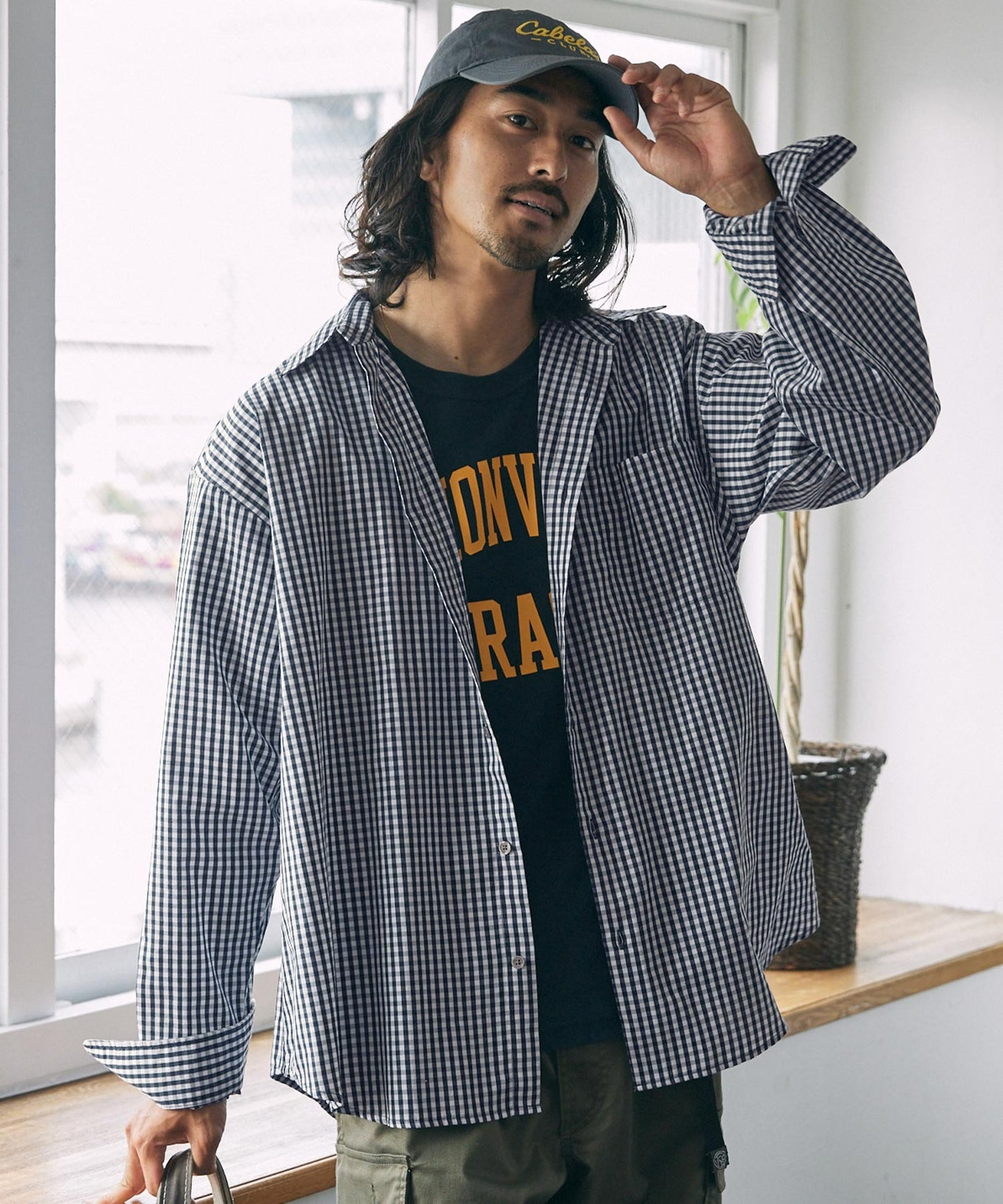 THE CRAFT CREW PRODUCTS 機能面料寬版長袖襯衫