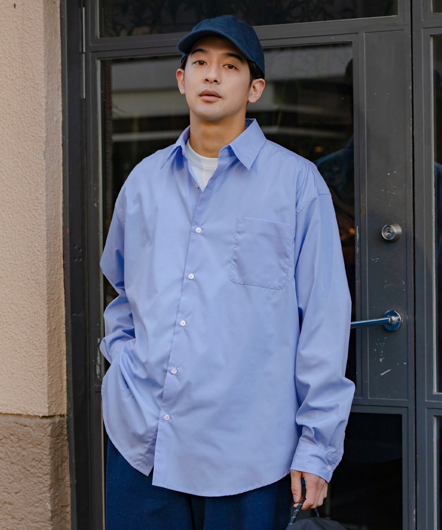 THE CRAFT CREW PRODUCTS 機能面料寬版長袖襯衫