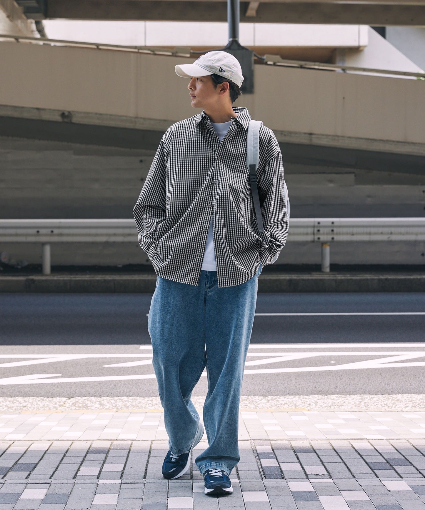 THE CRAFT CREW PRODUCTS 機能面料寬版長袖襯衫