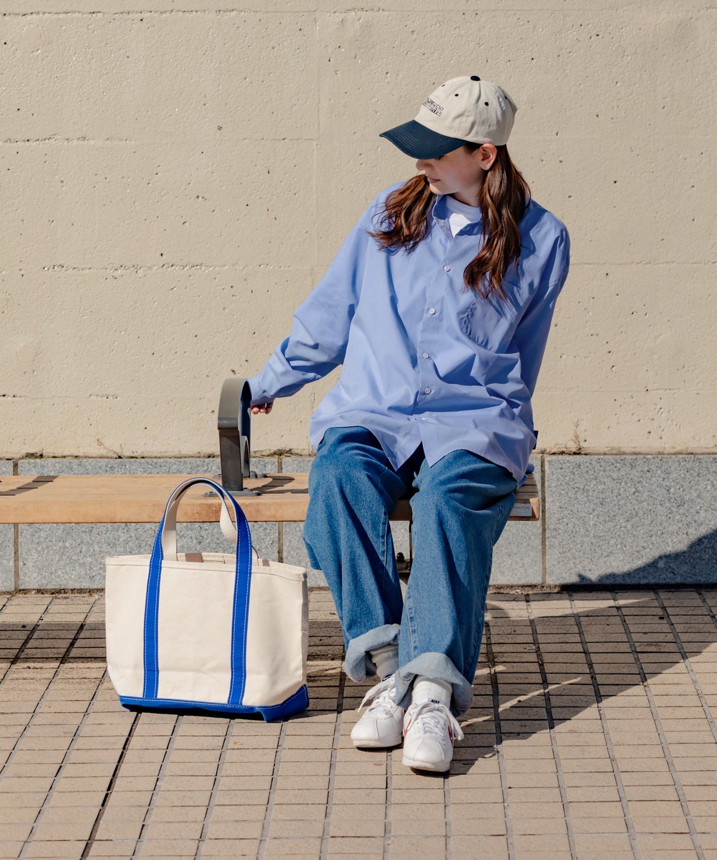 THE CRAFT CREW PRODUCTS 機能面料寬版長袖襯衫