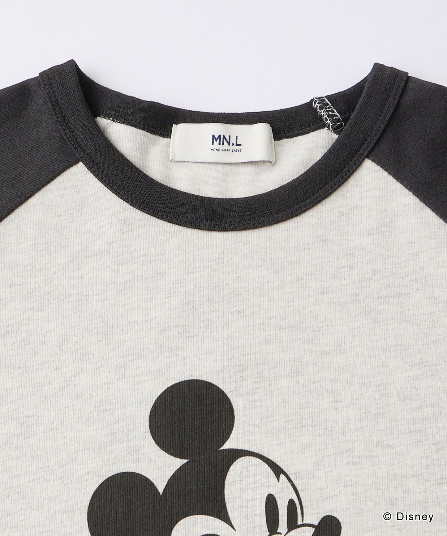 MONO-MART Disney Mickey&Friends 圖案印花短袖T恤