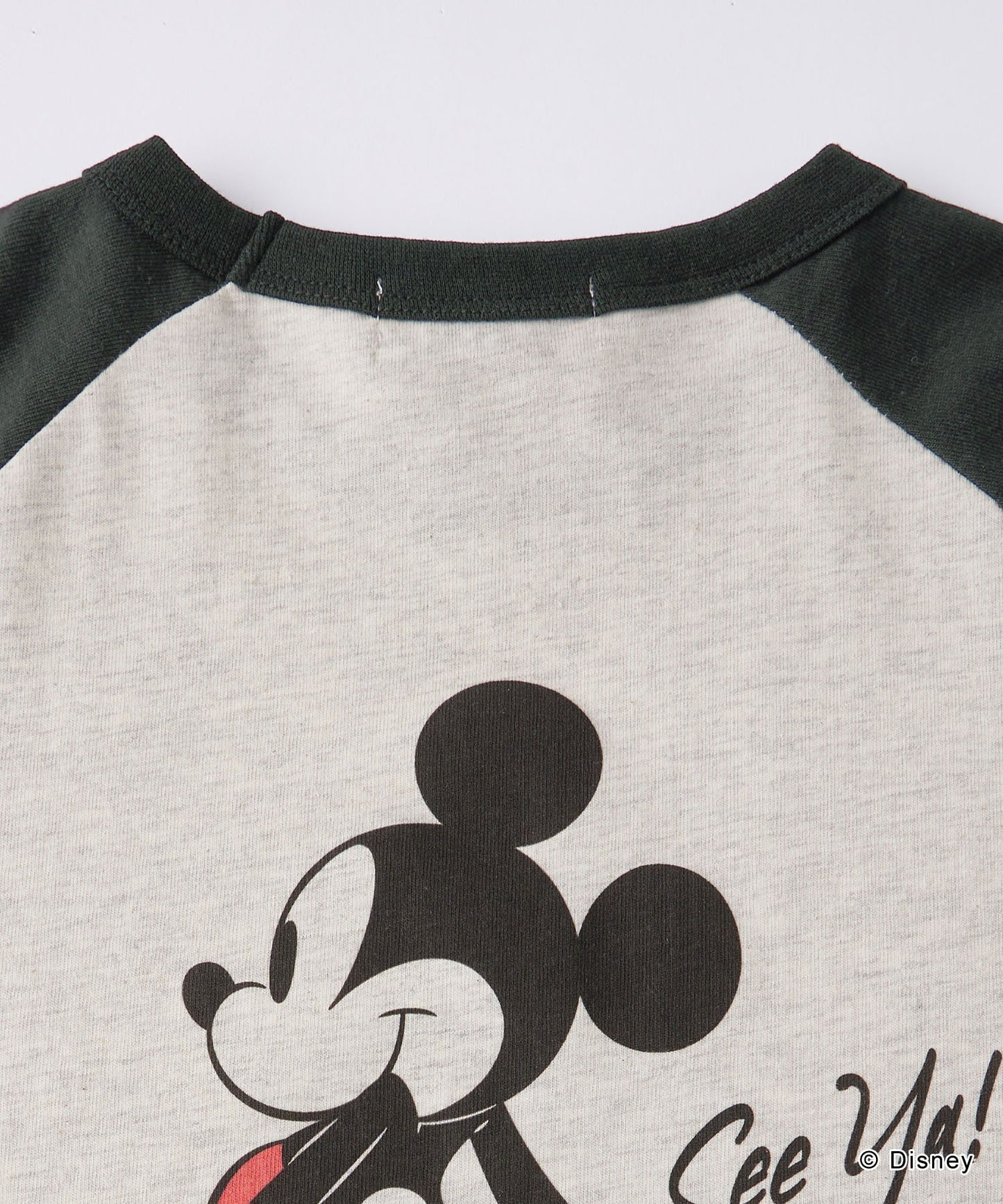 MONO-MART Disney Mickey&Friends 圖案印花短袖T恤