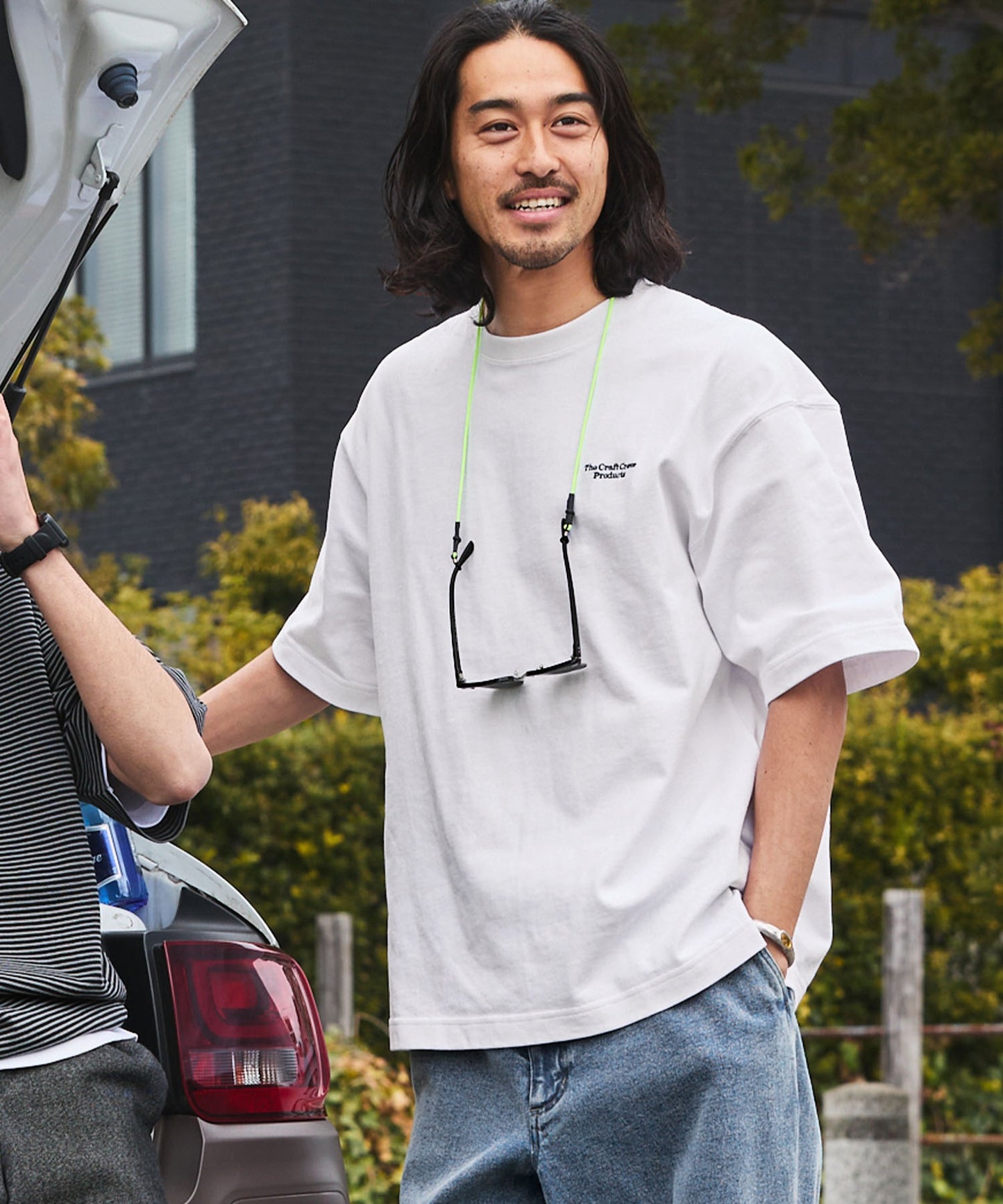 THE CRAFT CREW PRODUCTS back print T-shirt 機能印花短袖T恤