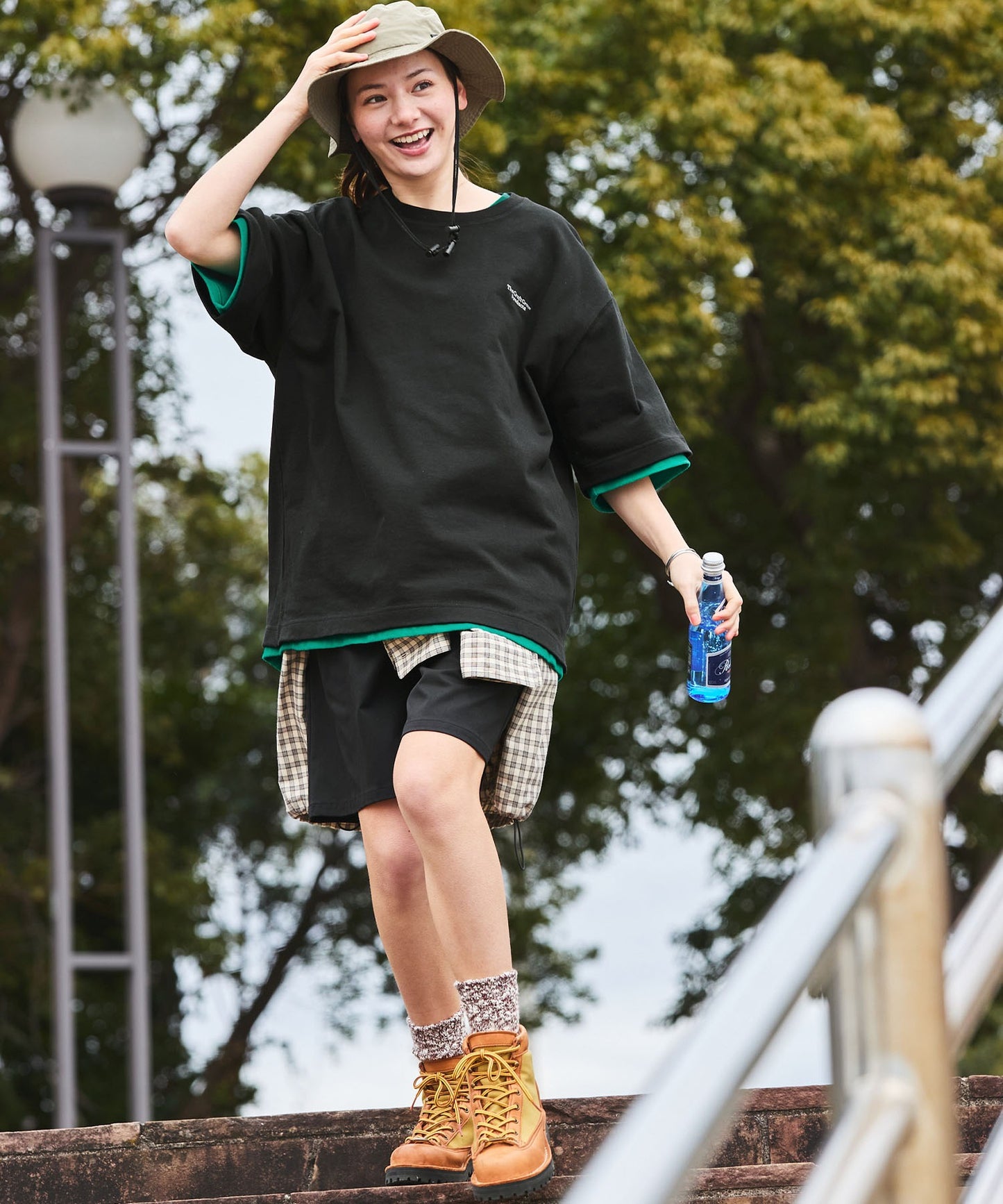 THE CRAFT CREW PRODUCTS back print T-shirt 機能印花短袖T恤