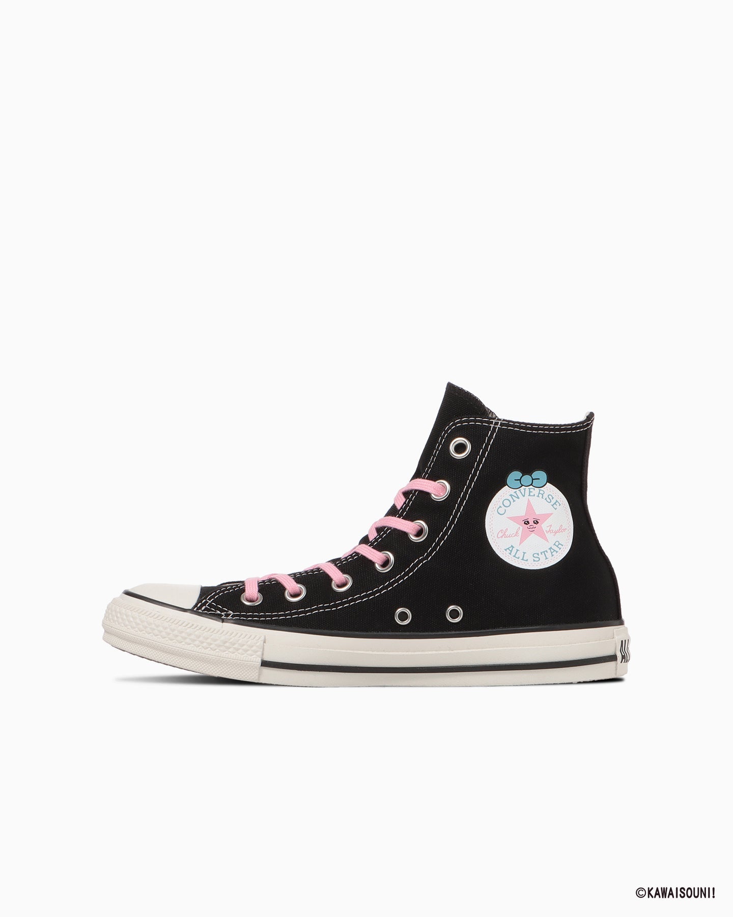 日本限定 CONVERSE X KAWAISOUNI! ALL STAR KM HI 聯名高筒帆布鞋