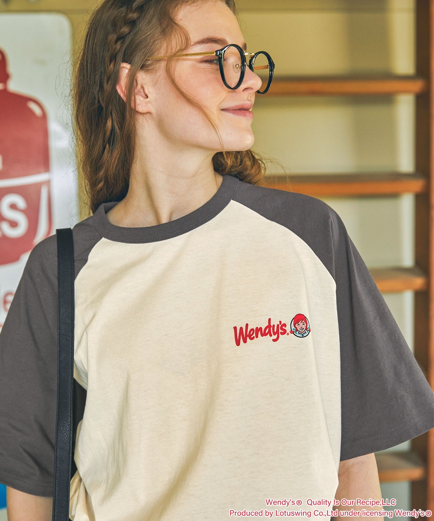 Wendy's x MONO-MART 限定 復古印花短袖T恤