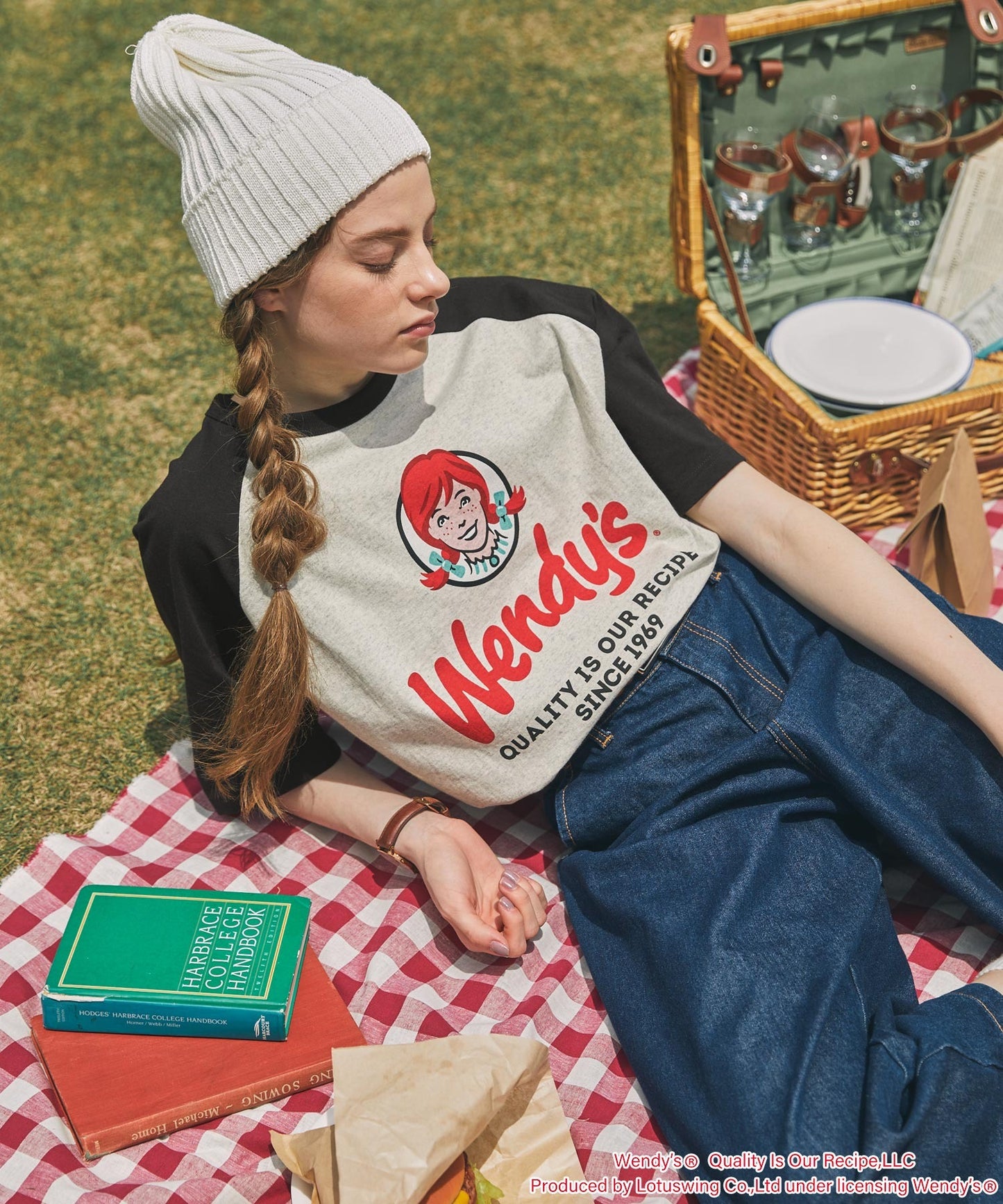 Wendy's x MONO-MART 限定 復古印花短袖T恤