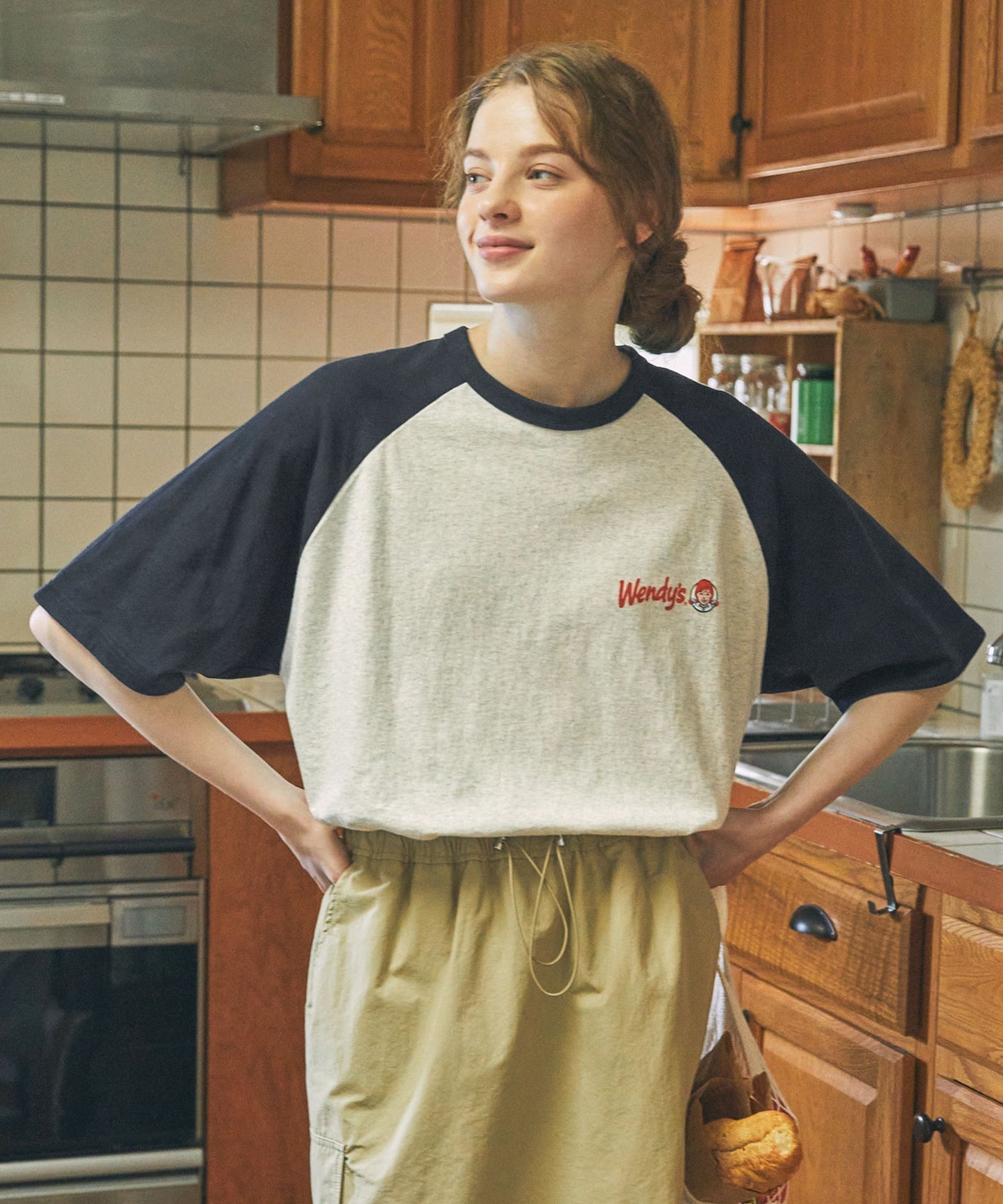 Wendy's x MONO-MART 限定 復古印花短袖T恤