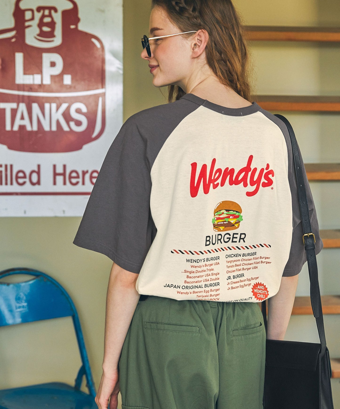 Wendy's x MONO-MART 限定 復古印花短袖T恤