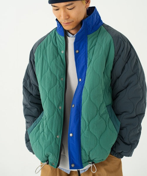 Japan LAWSON x FREAK'S STORE joint flannel plaid shirt-black/blue/navy blue