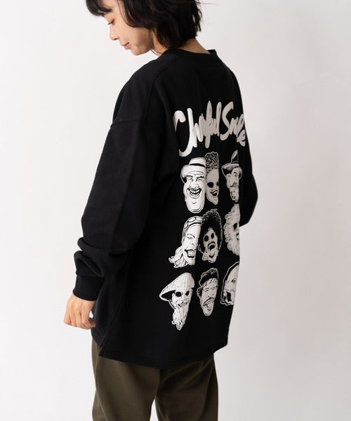 Gym Master 10.3oz Cheerful Smile 寬版大學T上衣