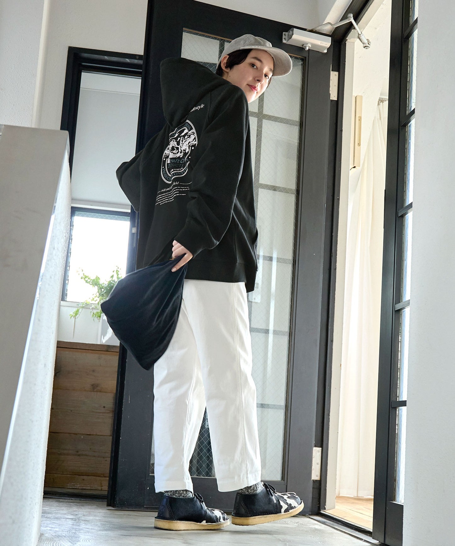 THE CRAFT CREW PRODUCTS 厚磅美國棉寬版連帽大學T / 吸濕快乾