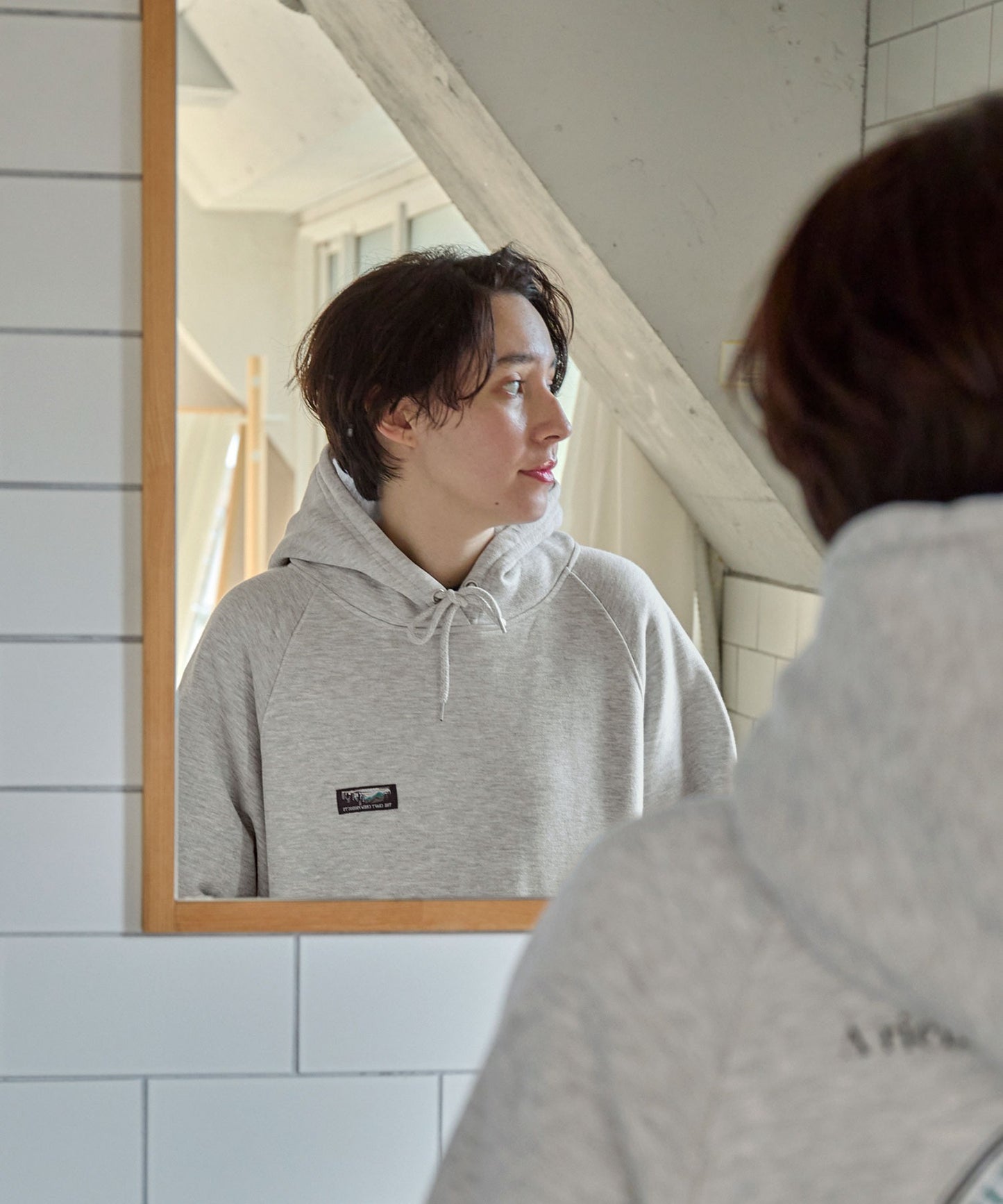 THE CRAFT CREW PRODUCTS 厚磅美國棉寬版連帽大學T / 吸濕快乾