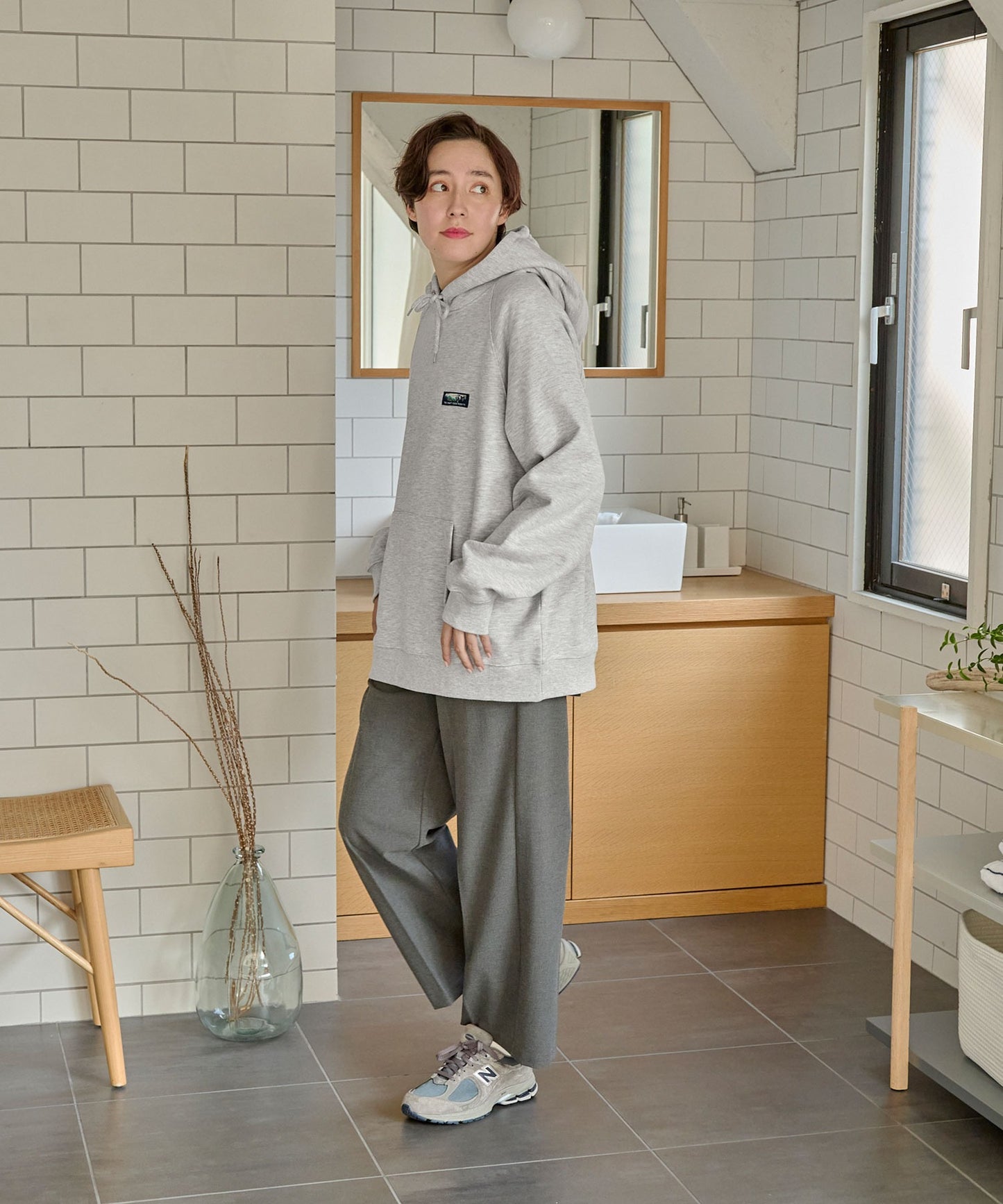 THE CRAFT CREW PRODUCTS 厚磅美國棉寬版連帽大學T / 吸濕快乾