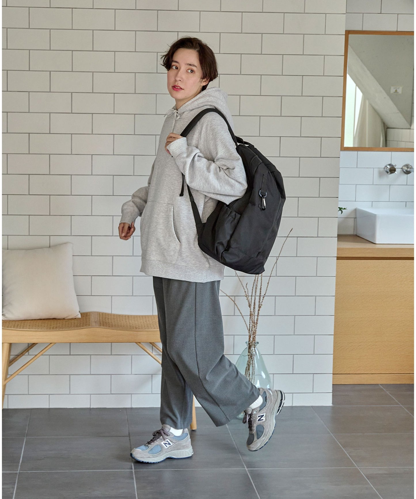 THE CRAFT CREW PRODUCTS 厚磅美國棉寬版連帽大學T / 吸濕快乾