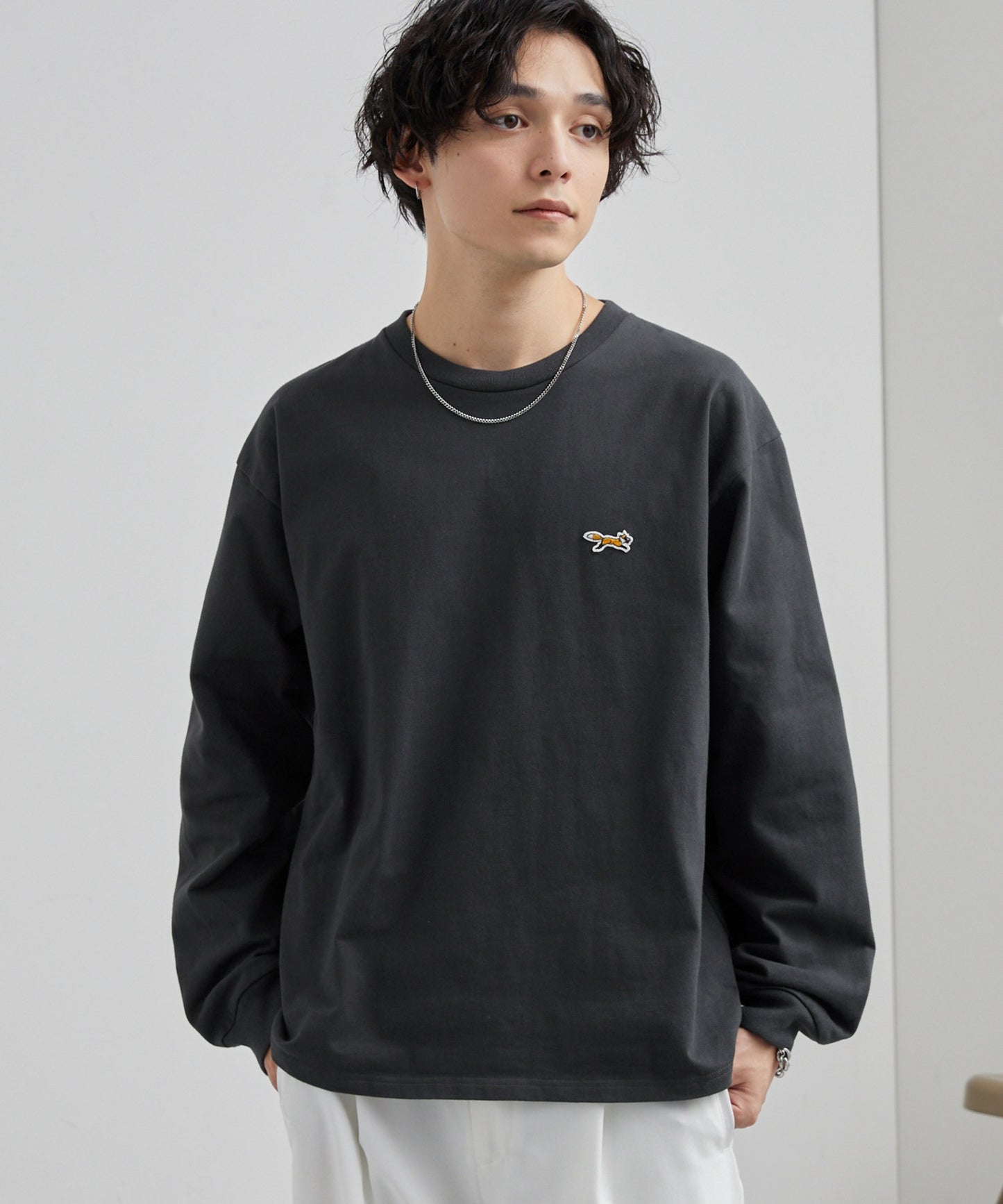 PENNEYS THE FOX Logo 狐狸刺繡寬版上衣