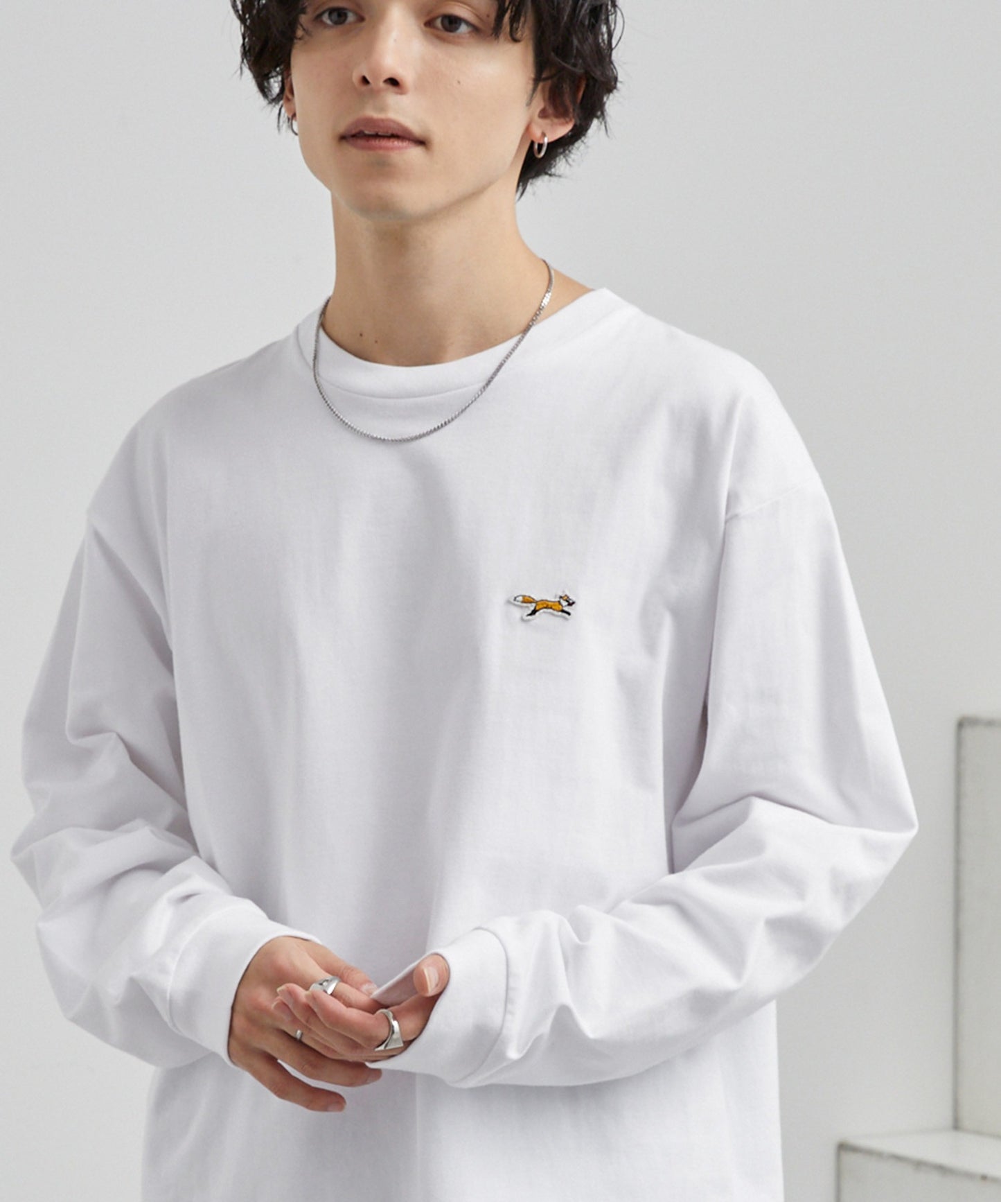 PENNEYS THE FOX Logo 狐狸刺繡寬版上衣