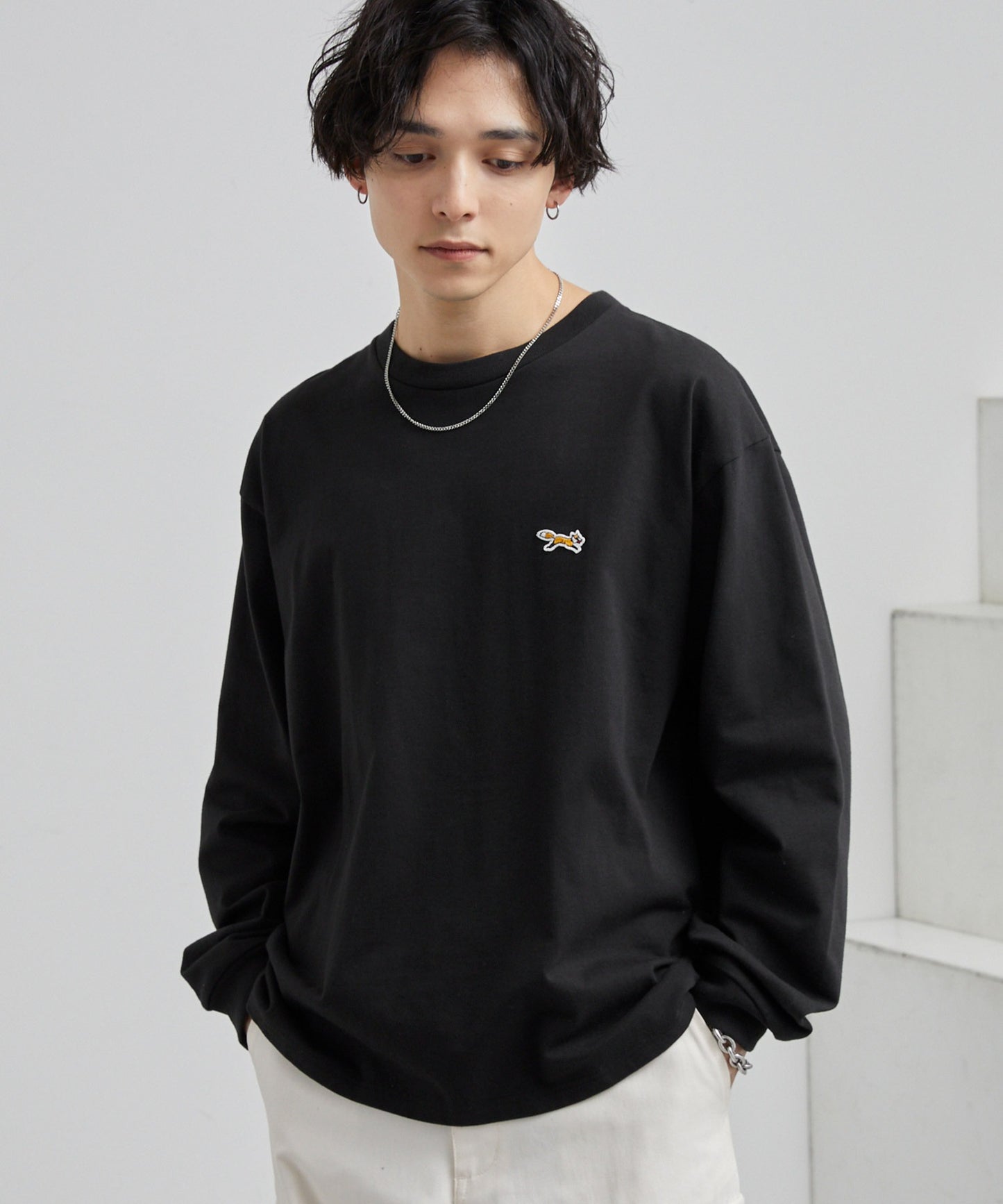 PENNEYS THE FOX Logo 狐狸刺繡寬版上衣