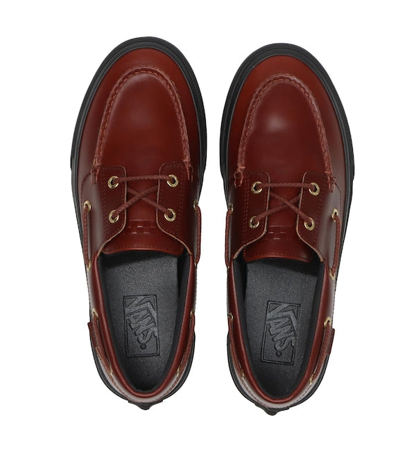 VANS 2 EYELET 經典休閒鞋(棕)