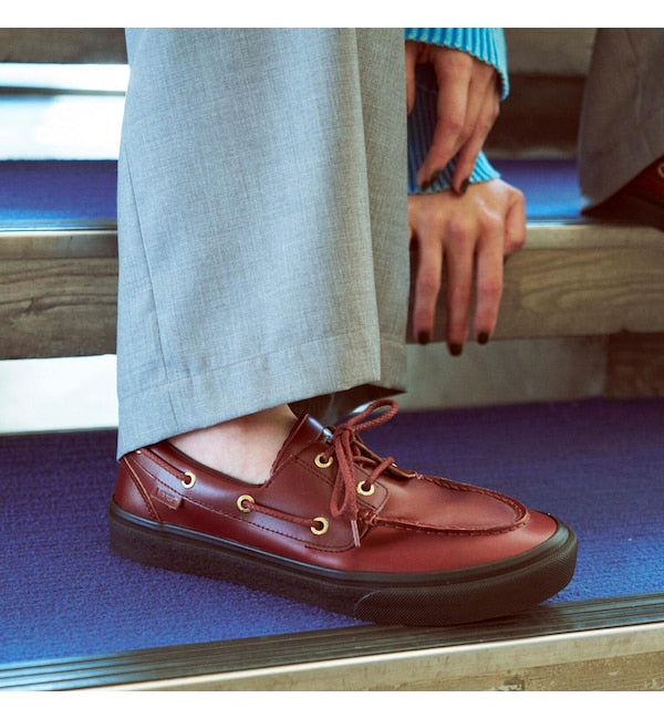 VANS 2 EYELET 經典休閒鞋(棕)