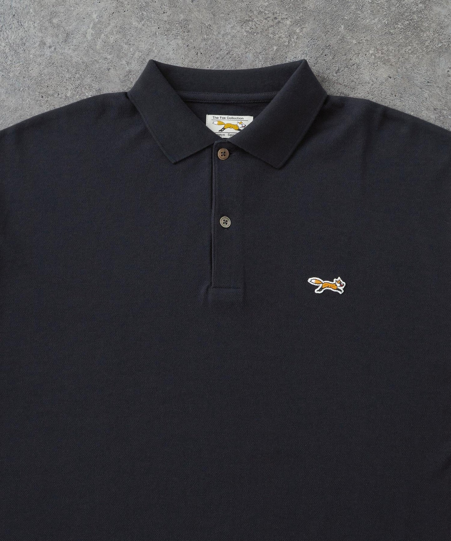 PENNEYS THE FOX Logo 狐狸刺繡LOGO寬版Polo上衣