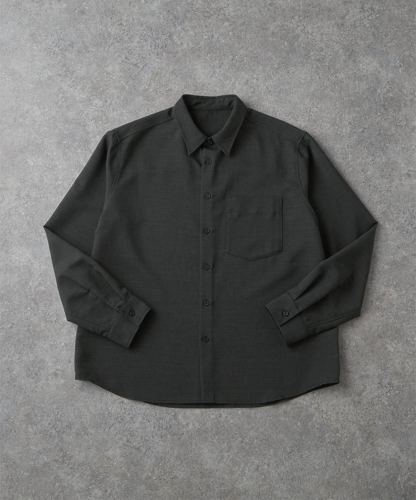 CIYOT-シヨウト- 仿羊毛質感寬鬆經典領襯衫