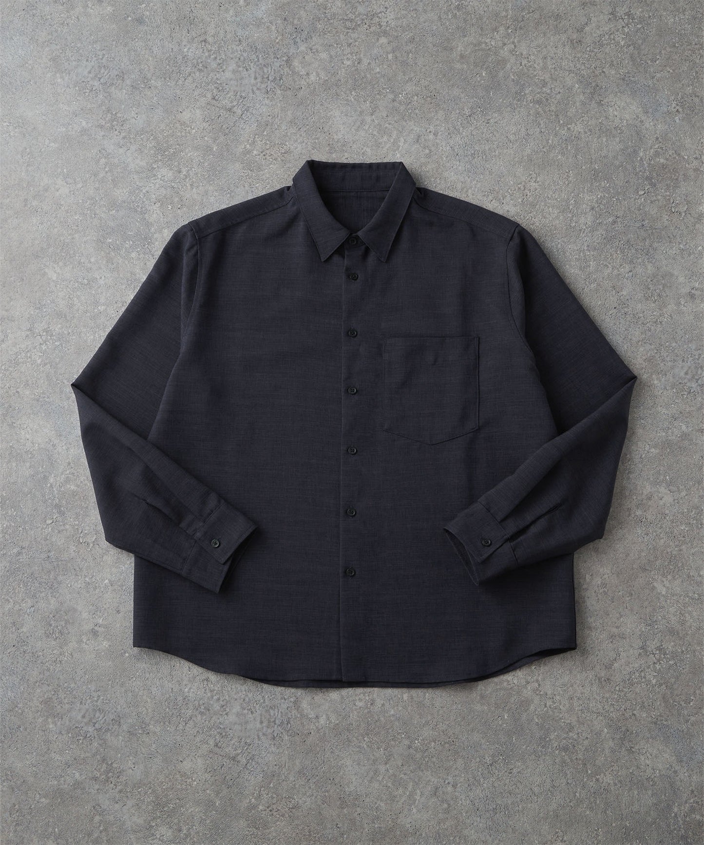 CIYOT-シヨウト- 仿羊毛質感寬鬆經典領襯衫