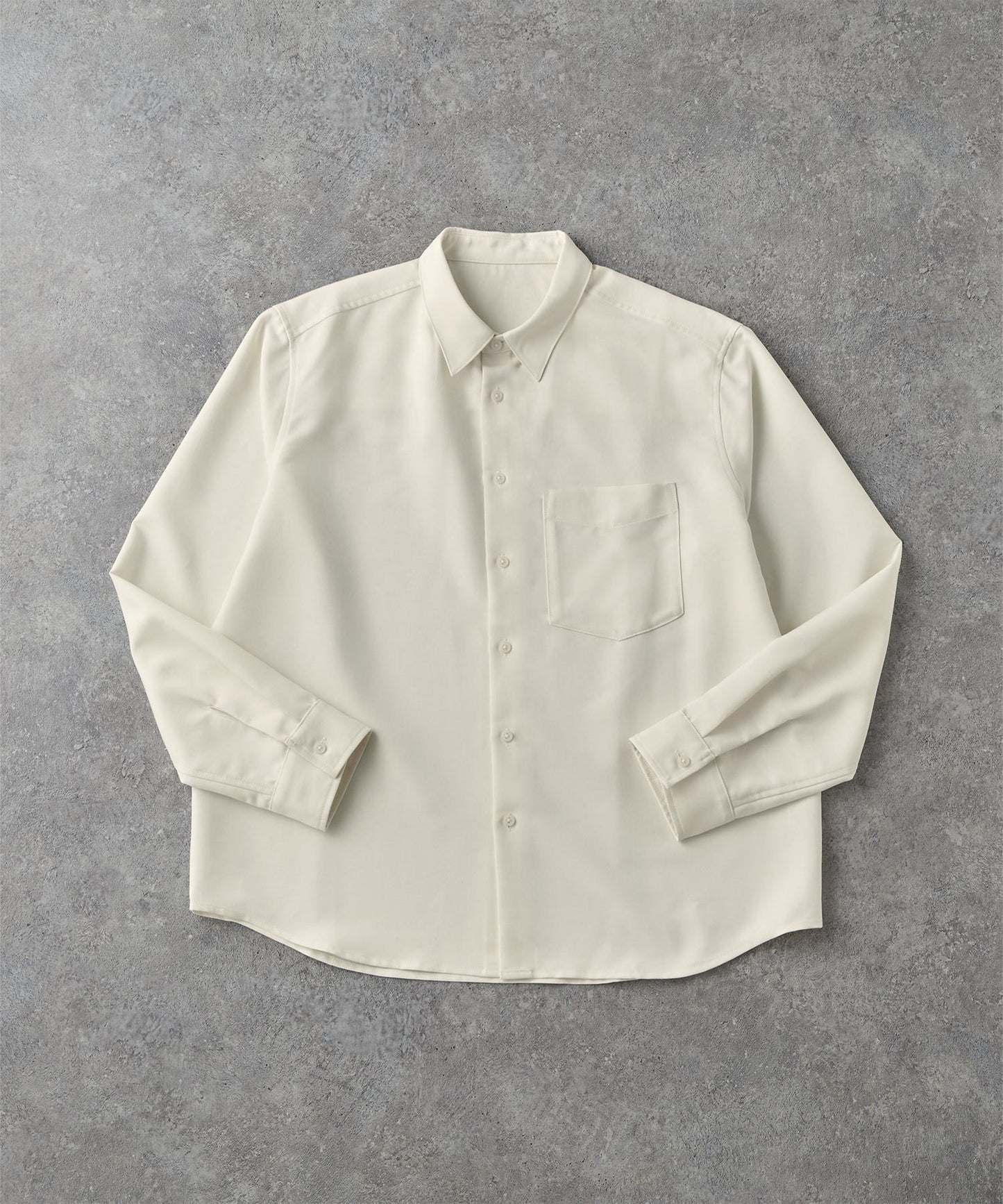 CIYOT-シヨウト- 仿羊毛質感寬鬆經典領襯衫