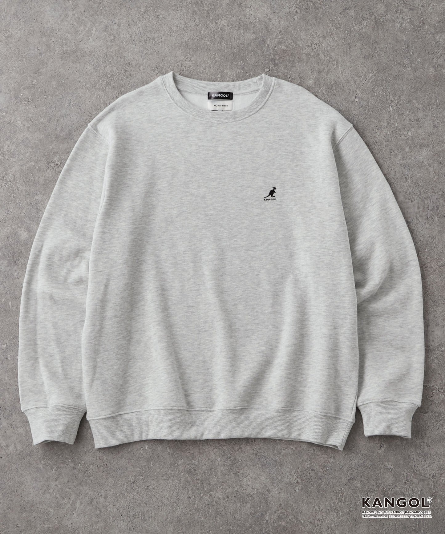 KANGOL 刺繡 Logo 寬版大學T