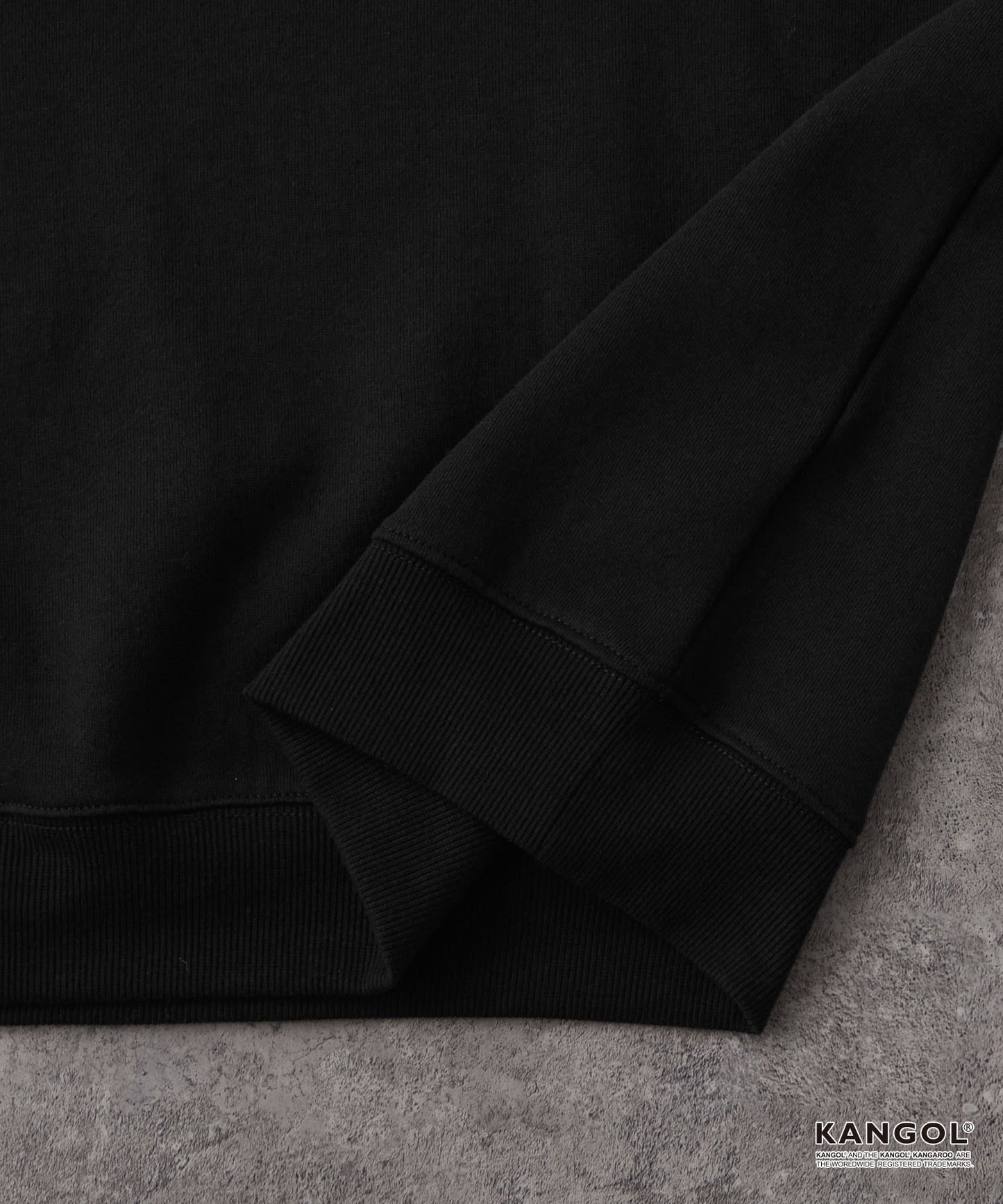 KANGOL 刺繡 Logo 寬版大學T