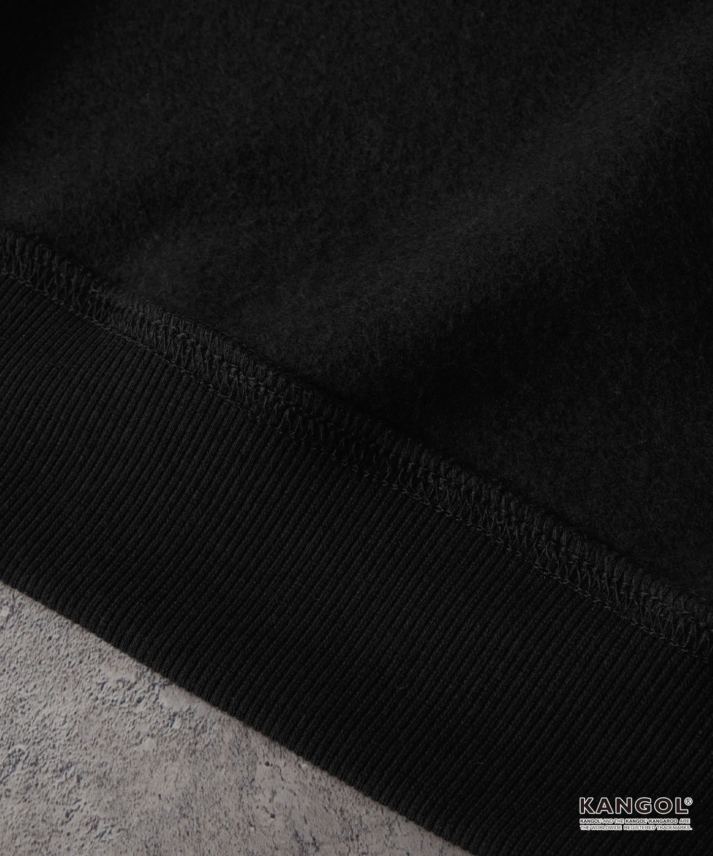 KANGOL 刺繡 Logo 寬版大學T