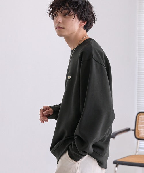 PENNEYS THE FOX Logo 狐狸刺繡寬版大學T上衣