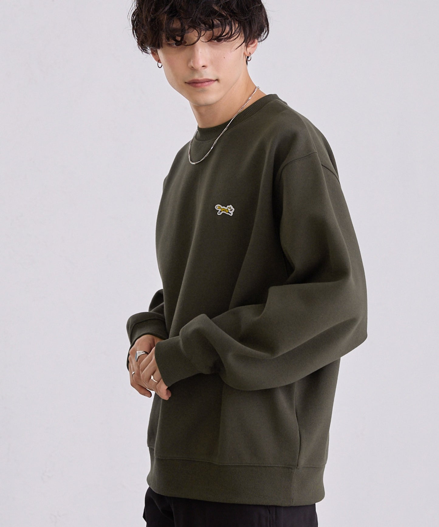 PENNEYS THE FOX Logo 狐狸刺繡寬版大學T上衣