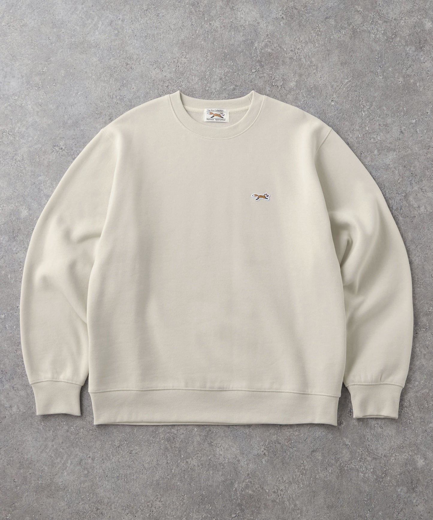 PENNEYS THE FOX Logo 狐狸刺繡寬版大學T上衣