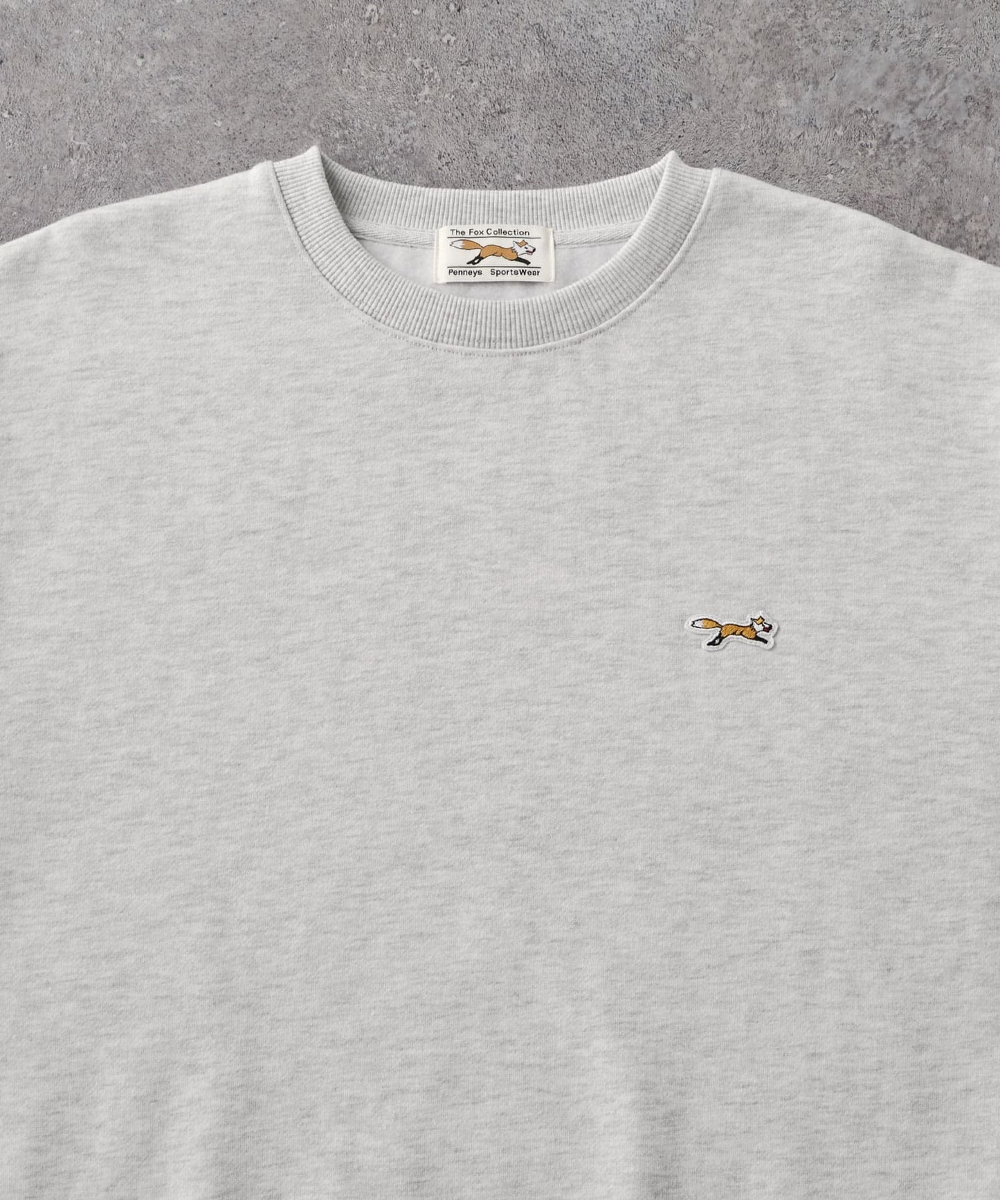 PENNEYS THE FOX Logo 狐狸刺繡寬版大學T上衣