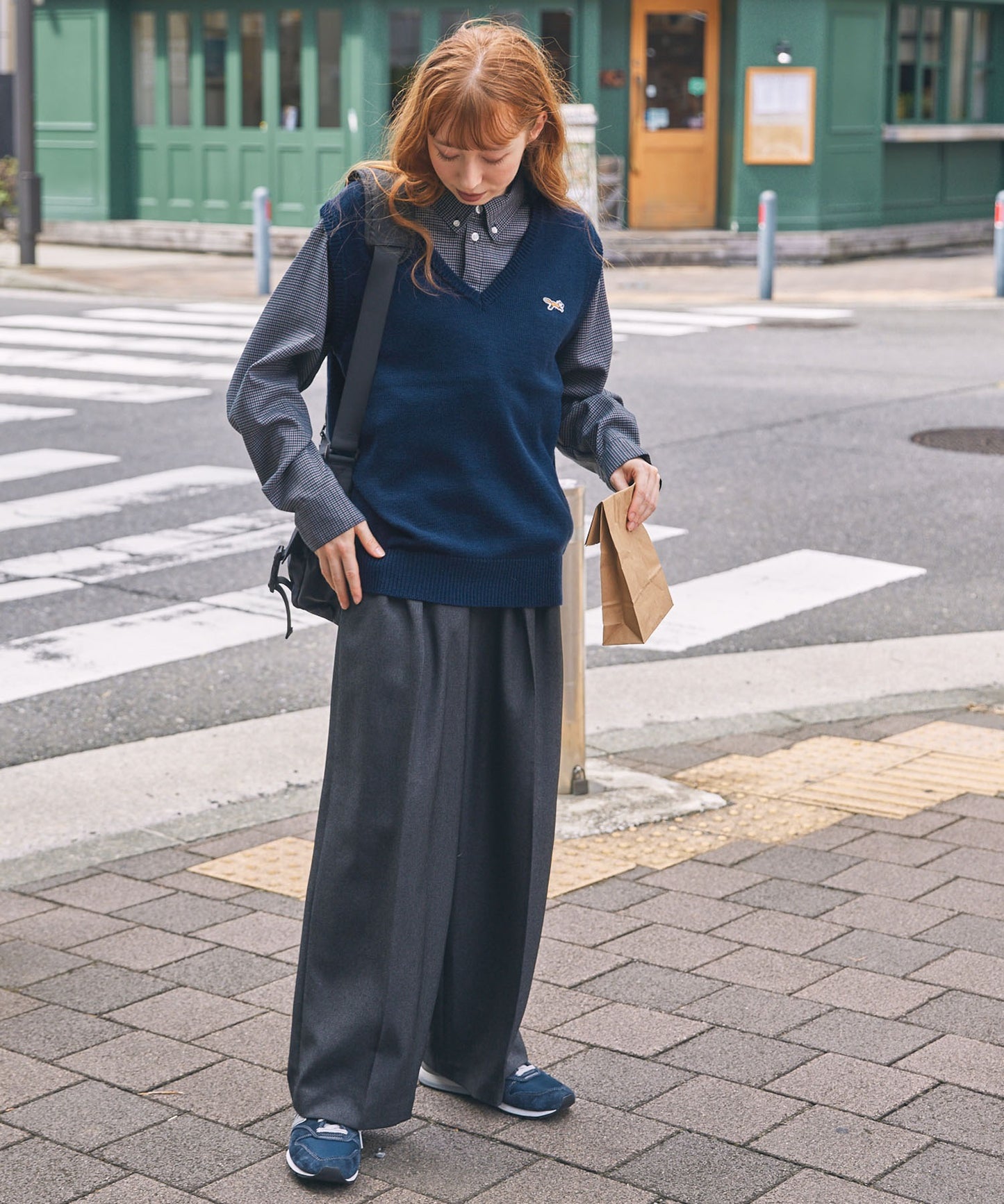 PENNEYS THE FOX Logo 狐狸刺繡LOGO V領針織背心