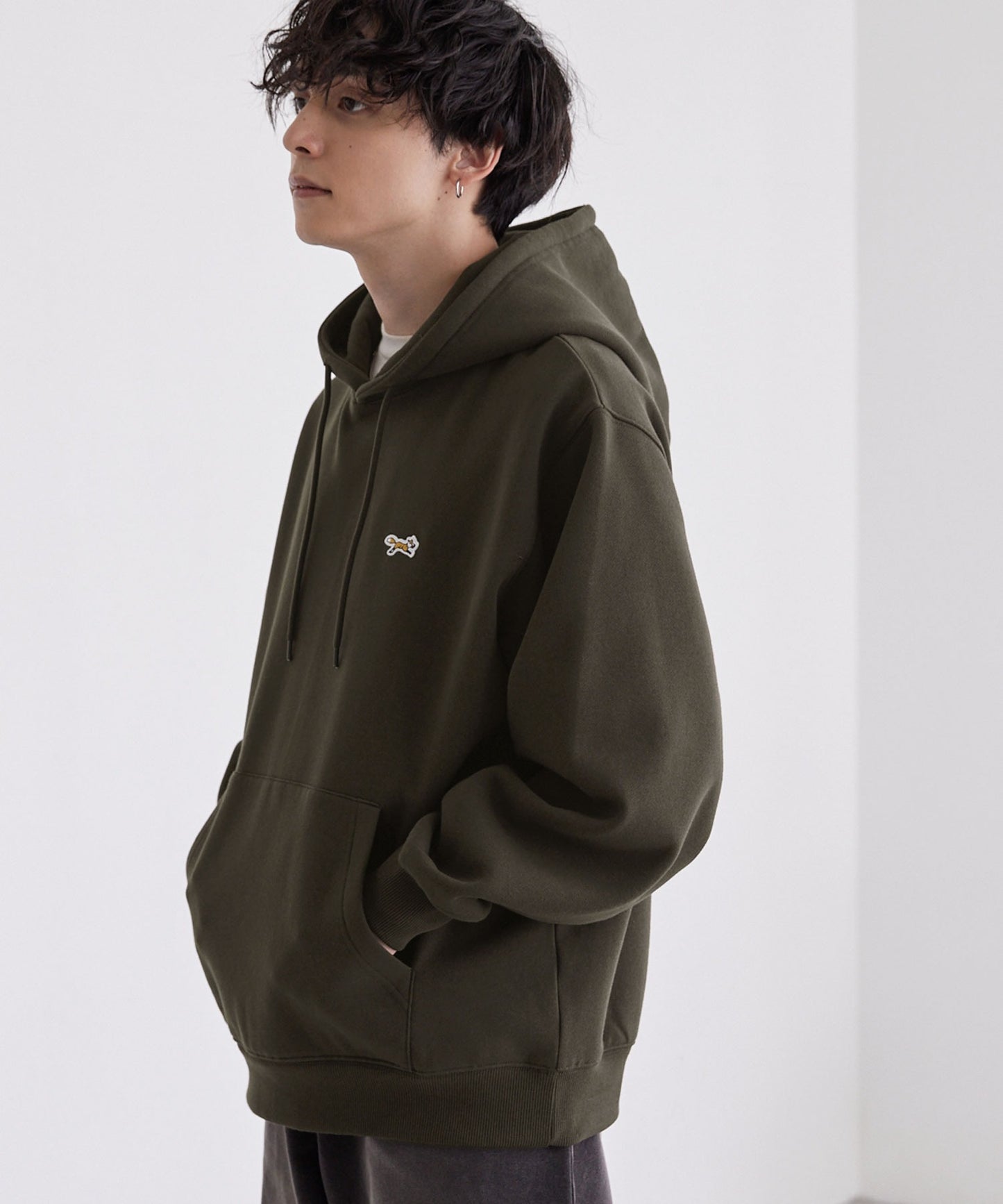 PENNEYS THE FOX Logo 狐狸刺繡寬版連帽大學T