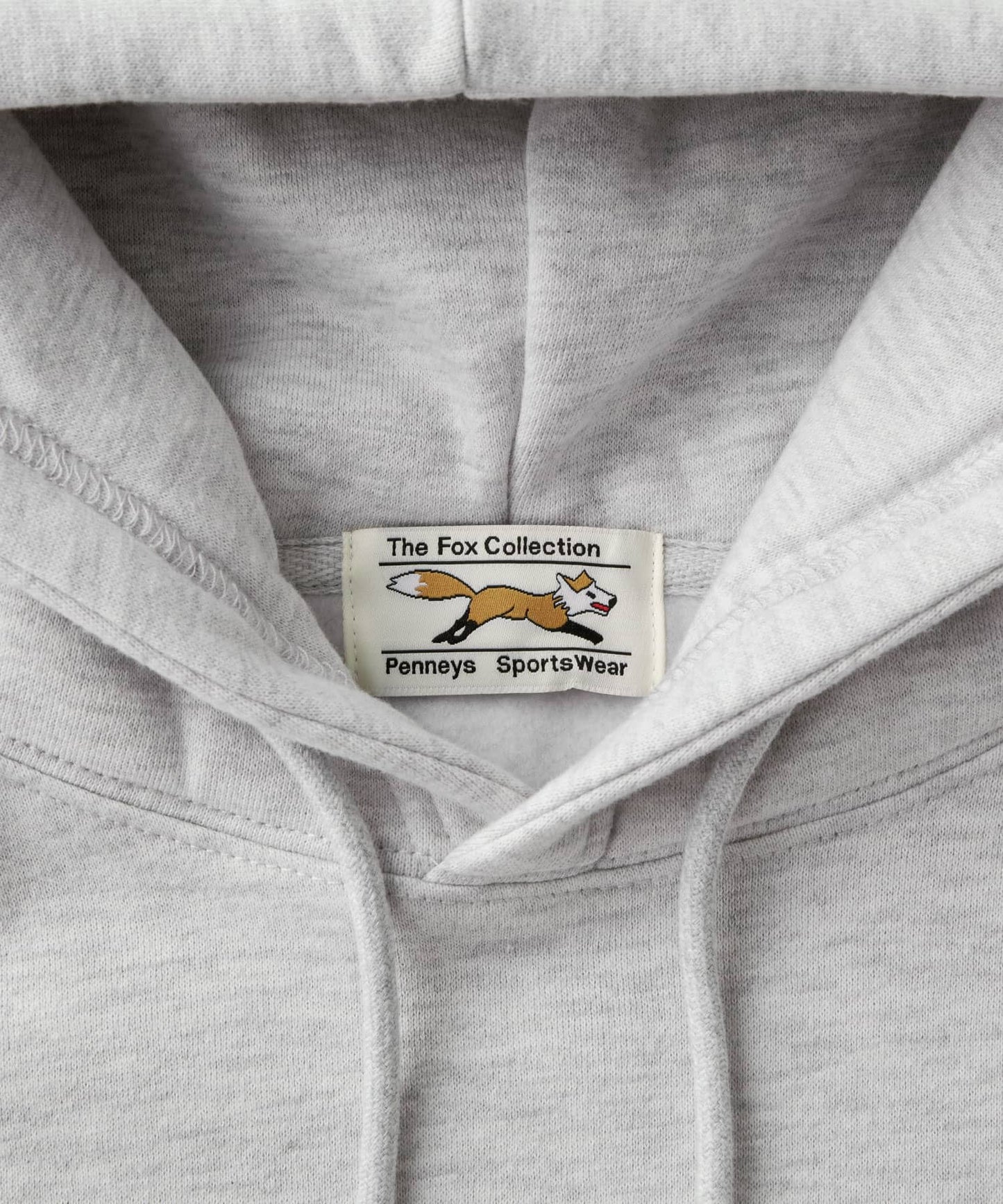 PENNEYS THE FOX Logo 狐狸刺繡寬版連帽大學T