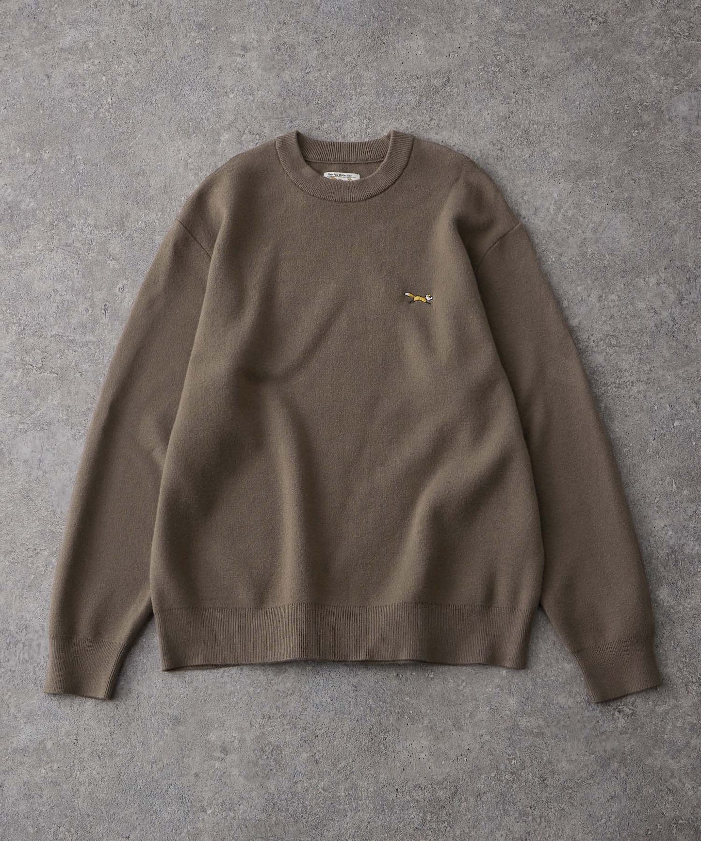 PENNEYS THE FOX Logo 狐狸刺繡寬版針織上衣