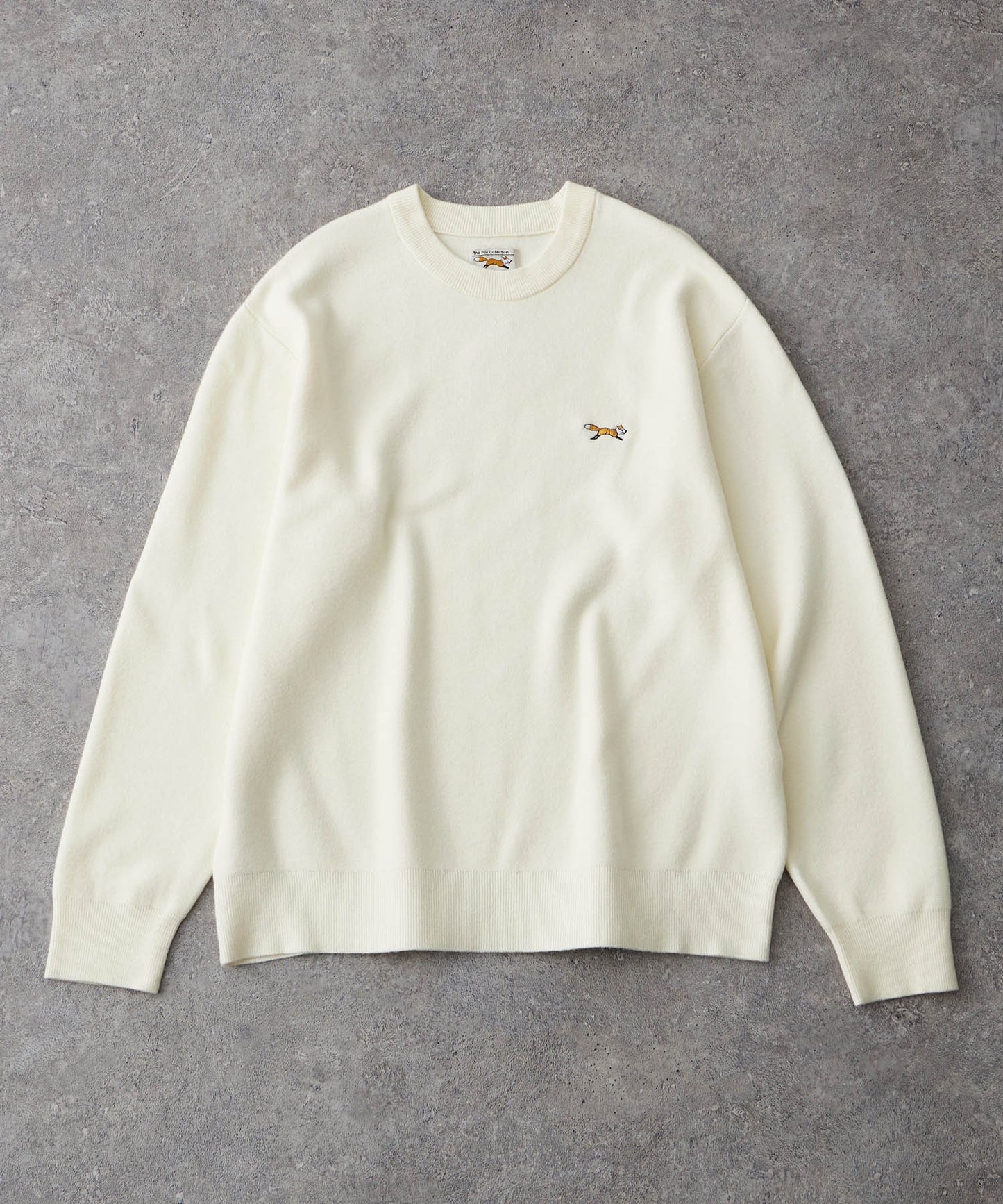 PENNEYS THE FOX Logo 狐狸刺繡寬版針織上衣
